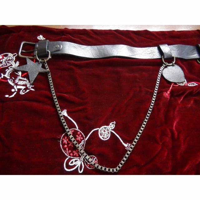 CUIR DE VACHETTEのベルト 男女兼用 !。 < 女性ファッション  CUIR DE VACHETTEのベルト 男女兼用 !。 < 女性ファッションの