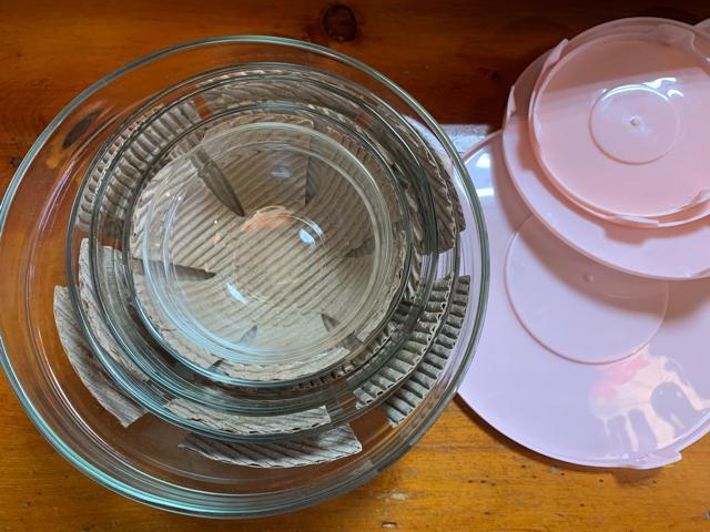 ガラス Bowl 容器5個セット冷熱両用 新品未使用 送料無料 < インテリア/ライフ  ガラス Bowl 容器5個セット冷熱両用 新品未使用 送料無料  < インテリア/ライフの