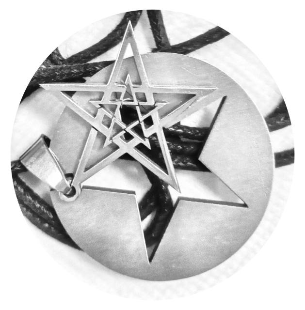 AzureGreen:Stainless Steel Double Penta. < 女性アクセサリー/時計  AzureGreen:Stainless Steel Double Penta. < 女性アクセサリー/時計の