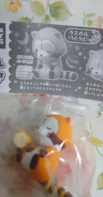 【定形外送料無料】ガチャガチャ○『あらいぐまラスカル おやすみフィギュア』うとうと < ホビー 【定形外送料無料】ガチャガチャ○『あらいぐまラスカル おやすみフィギュア』うとうと < ホビーの