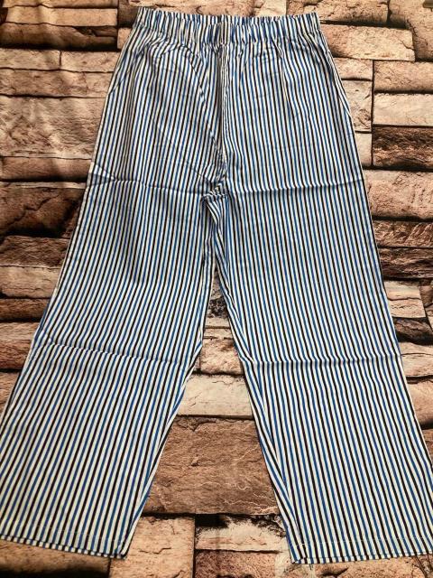 送料無料!さらさら快適!インド綿100% ストライプ柄 メンズパジャマ(2色から)1組 < 男性ファッション 送料無料!さらさら快適!インド綿100% ストライプ柄 メンズパジャマ(2色から)1組 < 男性ファッションの