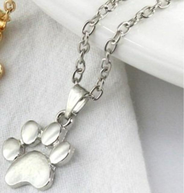 肉球モチーフ レディースネックレス < 女性アクセサリー/時計 肉球モチーフ レディースネックレス < 女性アクセサリー/時計の