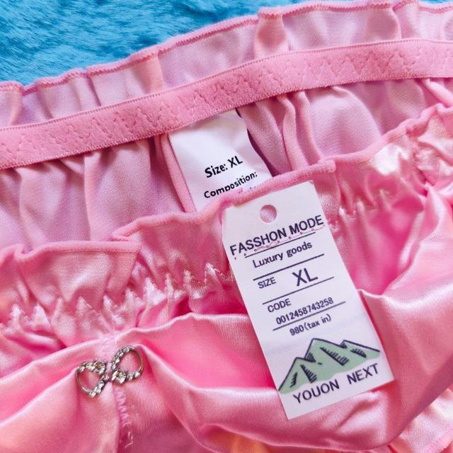 激エロカワッ。。。ロリ姫ちゃん仕様。。。ツルツルサテン&リボンが可愛いパンティー。。。ショーツ。。。ピンク。。。 < 女性ファッション  激エロカワッ。。。ロリ姫ちゃん仕様。。。ツルツルサテン&リボンが可愛いパンティー。。。ショーツ。。。ピンク。。。 < 女性ファッションの