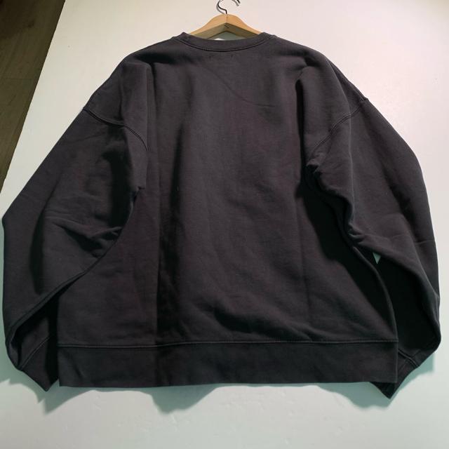 LEVI'S LINE 8 トレーナー ボックスロゴ 古着 Lサイズ グレー トレーナー ブラック < 男性ファッション LEVI'S LINE 8 トレーナー ボックスロゴ 古着 Lサイズ グレー トレーナー ブラック < 男性ファッションの