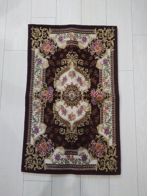 新品 花柄デザイン 洗える室内用玄関マット 50cm x 80cm < インテリア/ライフ 新品 花柄デザイン 洗える室内用玄関マット 50cm x 80cm < インテリア/ライフの