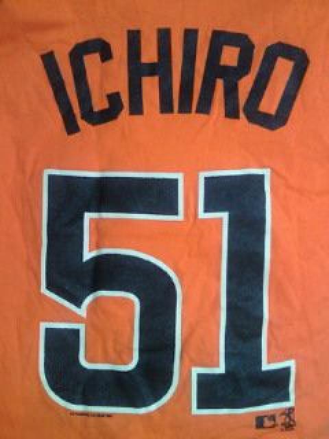 メジャーリーグ 野球 イチロー オールスター 限定 Tシャツ オレンジ Mサイズ 2007 アメリカ < レジャー/スポーツ  メジャーリーグ 野球 イチロー オールスター 限定 Tシャツ オレンジ Mサイズ 2007 アメリカ  < レジャー/スポーツの