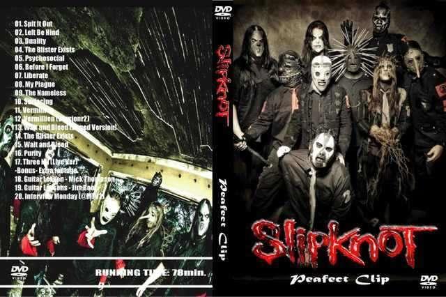 SlipknoT XbvmbgPERFECT CLIPS PVMV vW   CD/DVD/rfI 