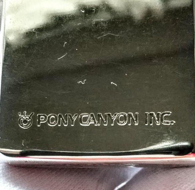 ZIPPO@PONY CANYON INC@Wb|C^[@|j[LjI@ICC^[@  jt@bV 