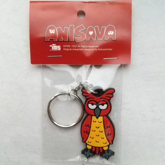 ふくろう 他 ANISAVA ラバーキーホルダー 5種類 < アニメ/コミック/キャラクター  ふくろう 他 ANISAVA ラバーキーホルダー 5種類  < アニメ/コミック/キャラクターの