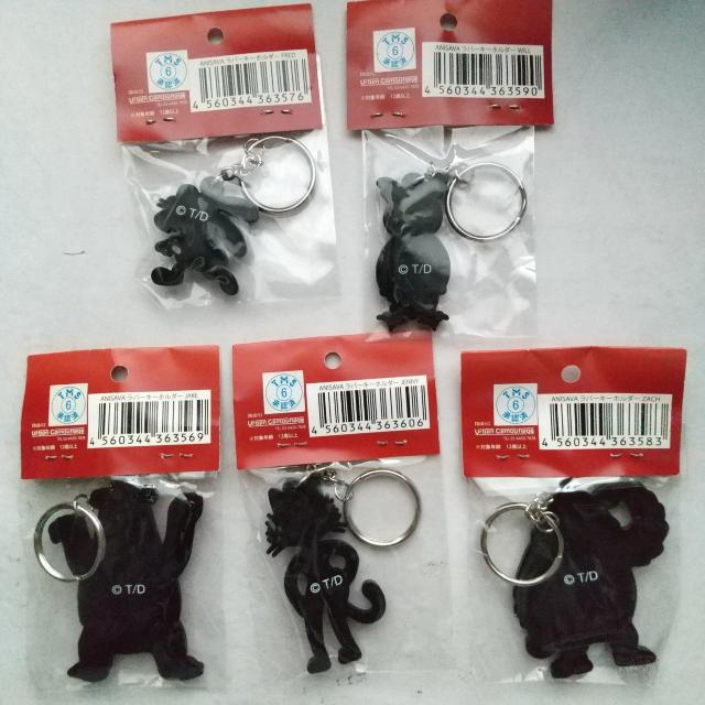 ふくろう 他 ANISAVA ラバーキーホルダー 5種類 < アニメ/コミック/キャラクター  ふくろう 他 ANISAVA ラバーキーホルダー 5種類 < アニメ/コミック/キャラクターの