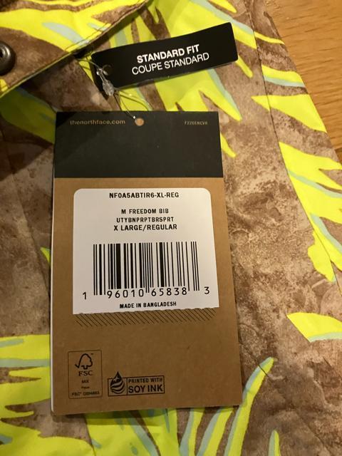 THE NORTH FACE 大きいsizeXL  スノーオーバーオール 総柄  ノースフェイス < ブランド  THE NORTH FACE 大きいsizeXL  スノーオーバーオール 総柄  ノースフェイス < ブランドの