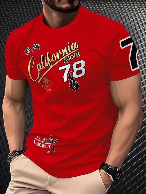 爆ヤス価格990円★メンズ グラフィティ グラフィックプリント Tシャツ、 半袖 USAサイズL(日本サイズXXL相当) < 男性ファッション 爆ヤス価格990円★メンズ グラフィティ グラフィックプリント Tシャツ、 半袖 USAサイズL(日本サイズXXL相当) < 男性ファッションの