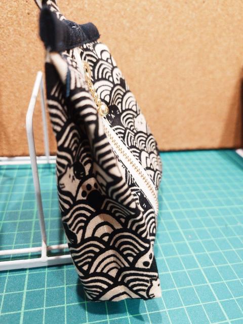 ハンドメイド 和柄猫ポーチA < 女性ファッション  ハンドメイド 和柄猫ポーチA < 女性ファッションの