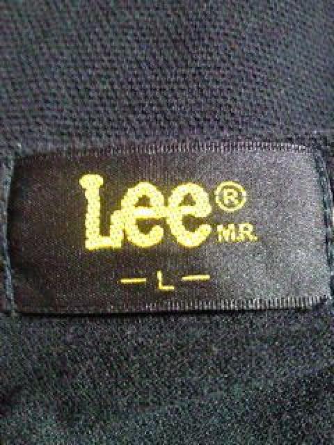 Lee リー ポケット ボタン ワッペン サラサラ 半袖 シャツ ブラック Lサイズ < ブランド  Lee リー ポケット ボタン ワッペン サラサラ 半袖 シャツ ブラック Lサイズ < ブランドの