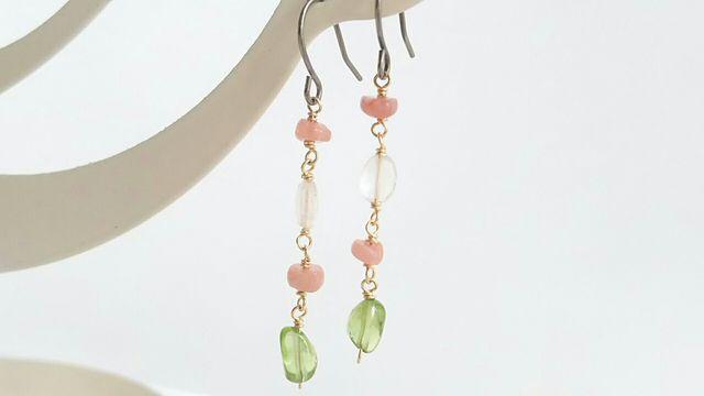 14kgf*春花のピアス* 17006 < 女性アクセサリー/時計  14kgf*春花のピアス* 17006 < 女性アクセサリー/時計の