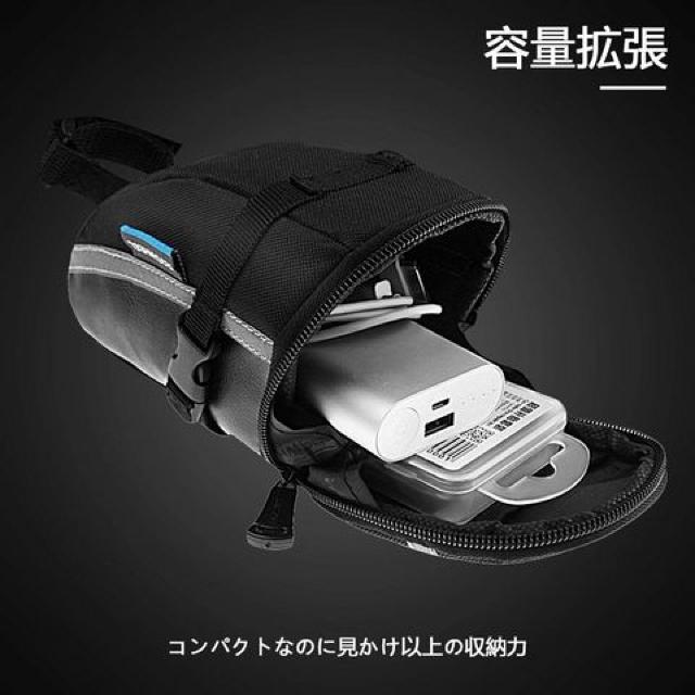 サドルバッグ 自転車バッグ シートバッグ ストラップ式 < レジャー/スポーツ  サドルバッグ 自転車バッグ シートバッグ ストラップ式 < レジャー/スポーツの