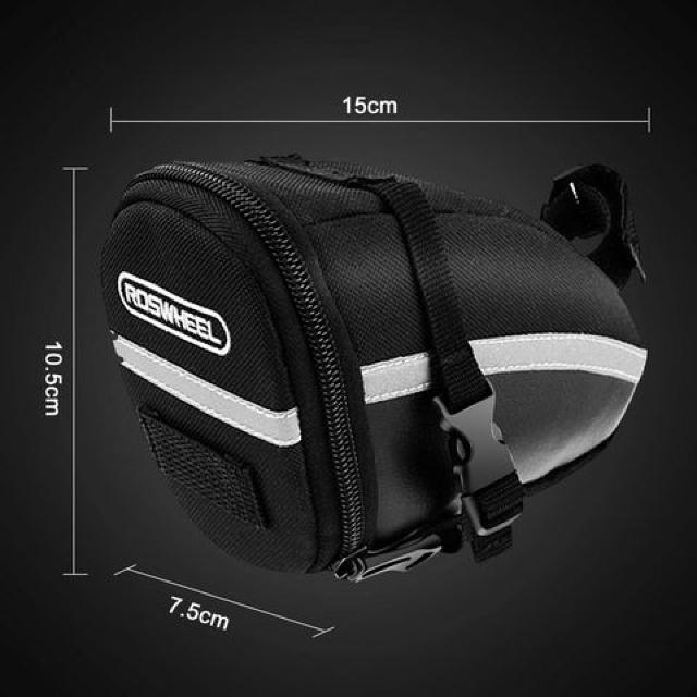 サドルバッグ 自転車バッグ シートバッグ ストラップ式 < レジャー/スポーツ  サドルバッグ 自転車バッグ シートバッグ ストラップ式 < レジャー/スポーツの