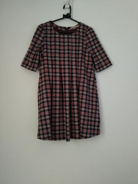 美品☆dazzlin 膝丈 チェック柄 ワンピース < ブランド  美品☆dazzlin 膝丈 チェック柄 ワンピース  < ブランドの