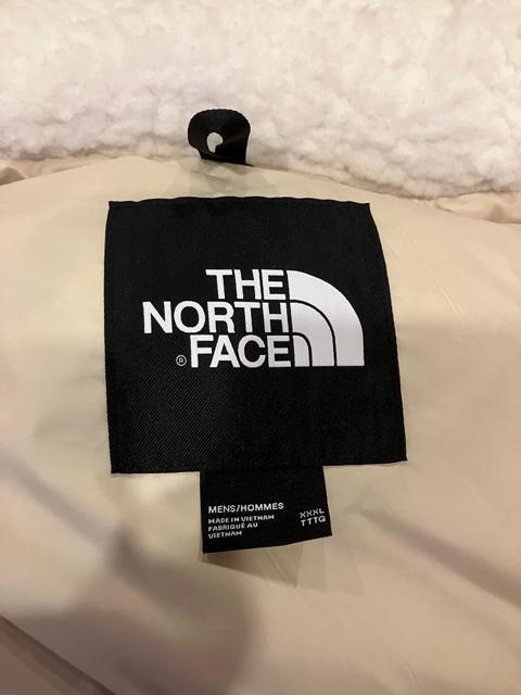 THE NORTH FACE 超超大きいsize3XL ダウン フリースヌプシ  オフホワイト  ノースフェイス < ブランド  THE NORTH FACE 超超大きいsize3XL ダウン フリースヌプシ  オフホワイト  ノースフェイス < ブランドの