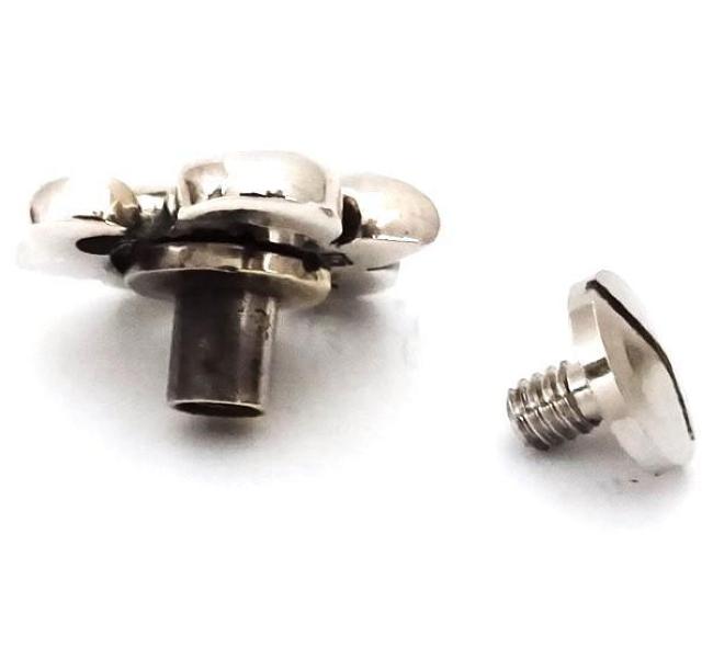 BSフレアコンチョ BSボタン シルバー925 BSフレアーコンチョボタン 1個 自作用 カスタムパーツ DIY BSフレアボタン < 男性アクセサリー/時計 BSフレアコンチョ BSボタン シルバー925 BSフレアーコンチョボタン 1個 自作用 カスタムパーツ DIY BSフレアボタン < 男性アクセサリー/時計の