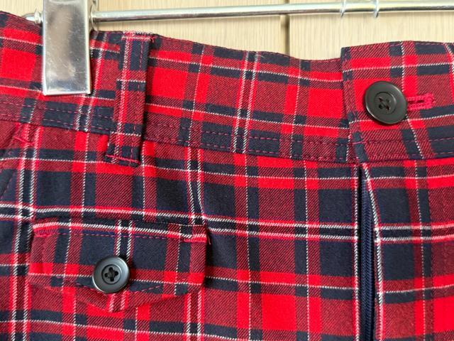 TIGORA ティゴラ 赤黒チェック ショートパンツ キュロットパンツ < レジャー/スポーツ  TIGORA ティゴラ 赤黒チェック ショートパンツ キュロットパンツ < レジャー/スポーツの