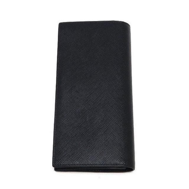 ◆ 本物 新品同様 ◆ PRADA プラダ 2つ折り長財布 小銭入れ付き レザー ブラック 黒 Gカード 箱 人気 2MV836 < ブランド  ◆ 本物 新品同様 ◆ PRADA プラダ 2つ折り長財布 小銭入れ付き レザー ブラック 黒 Gカード 箱 人気 2MV836 < ブランドの