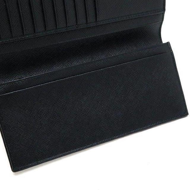 ◆ 本物 新品同様 ◆ PRADA プラダ 2つ折り長財布 小銭入れ付き レザー ブラック 黒 Gカード 箱 人気 2MV836 < ブランド  ◆ 本物 新品同様 ◆ PRADA プラダ 2つ折り長財布 小銭入れ付き レザー ブラック 黒 Gカード 箱 人気 2MV836 < ブランドの