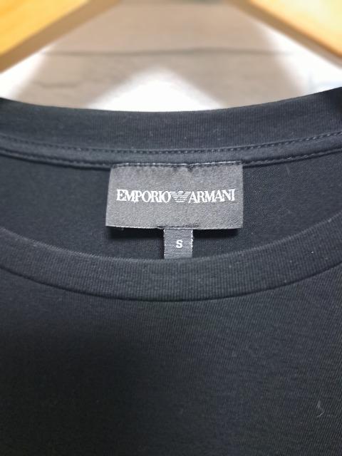 ☆EMPORIO ARMANI エンポリオ アルマーニ ロゴ イーグル 長袖Tシャツ ロンT/メンズ/S☆新作モデル < ブランド ☆EMPORIO ARMANI エンポリオ アルマーニ ロゴ イーグル 長袖Tシャツ ロンT/メンズ/S☆新作モデル < ブランドの