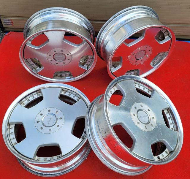 日本製。WORK ユーロライン 18インチ×7.5J +45 PCD114.3 4穴/5穴(マルチ)ホイールのみ4本セット。アルフ < 自動車/バイク 日本製。WORK ユーロライン 18インチ×7.5J +45 PCD114.3 4穴/5穴(マルチ)ホイールのみ4本セット。アルフ < 自動車/バイク