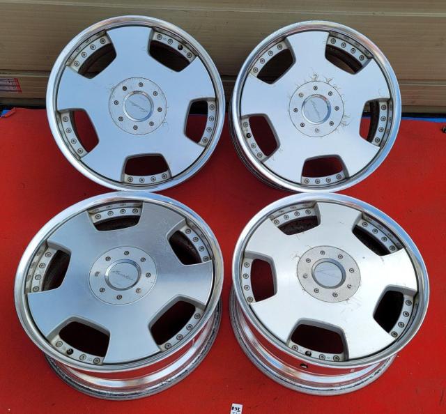 日本製。WORK ユーロライン 18インチ×7.5J +45 PCD114.3 4穴/5穴(マルチ)ホイールのみ4本セット。アルフ < 自動車/バイク 日本製。WORK ユーロライン 18インチ×7.5J +45 PCD114.3 4穴/5穴(マルチ)ホイールのみ4本セット。アルフ < 自動車/バイク