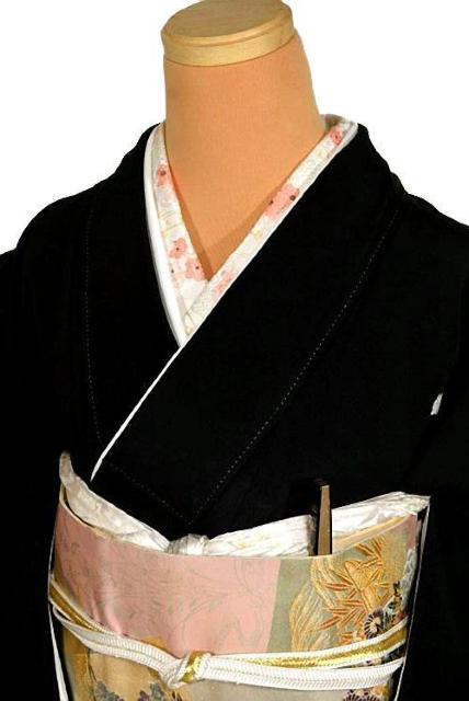 黒留袖 最高峰 新品同様 十日町友禅作家 阿部佳雪 山水風景文 比翼付 クリーニング済 身丈154cm 裄丈63cm T3643 < 女性ファッション  黒留袖 最高峰 新品同様 十日町友禅作家 阿部佳雪 山水風景文 比翼付 クリーニング済 身丈154cm 裄丈63cm T3643 < 女性ファッションの