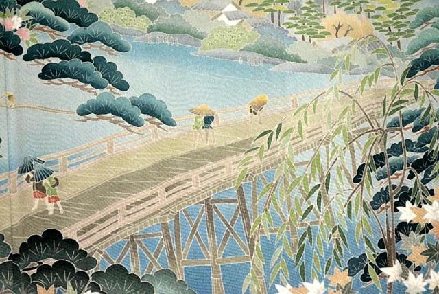 黒留袖 最高峰 新品同様 十日町友禅作家 阿部佳雪 山水風景文 比翼付 クリーニング済 身丈154cm 裄丈63cm T3643 < 女性ファッション  黒留袖 最高峰 新品同様 十日町友禅作家 阿部佳雪 山水風景文 比翼付 クリーニング済 身丈154cm 裄丈63cm T3643 < 女性ファッションの