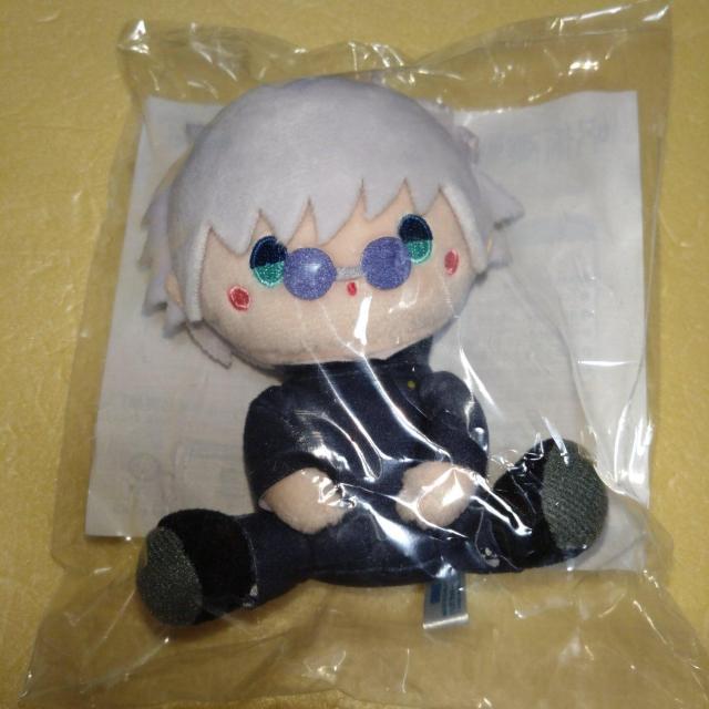 五条悟 おすわりぬいぐるみ セガラッキーくじ 呪術廻戦 < アニメ/コミック/キャラクター 五条悟 おすわりぬいぐるみ セガラッキーくじ 呪術廻戦 < アニメ/コミック/キャラクターの