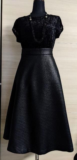 BANANA REPUBLIC/�o�i�i���p�u���b�N/�o�i���p/�����O�X�J�[�g/�����O�t���A�X�J�[�g/�H���T�C�Y/0/�u���b�N/��  �� �u�����h�� 