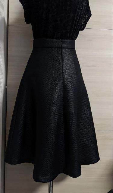 BANANA REPUBLIC/�o�i�i���p�u���b�N/�o�i���p/�����O�X�J�[�g/�����O�t���A�X�J�[�g/�H���T�C�Y/0/�u���b�N/�� �� �u�����h�� 