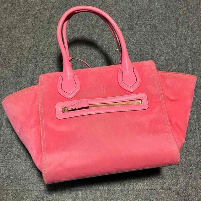 【SAMANTHAVEGA / サマンサベガ】 スエード調バチェロ ハンドバッグ < ブランド 【SAMANTHAVEGA / サマンサベガ】 スエード調バチェロ ハンドバッグ < ブランドの