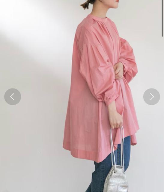 ◆美品◆アーバンリサーチ◆大きいサイズ感◆コットンブラウスチュニック◆ピンク◆F < ブランド ◆美品◆アーバンリサーチ◆大きいサイズ感◆コットンブラウスチュニック◆ピンク◆F < ブランドの