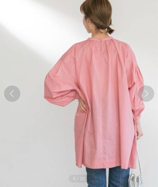 ◆美品◆アーバンリサーチ◆大きいサイズ感◆コットンブラウスチュニック◆ピンク◆F < ブランド ◆美品◆アーバンリサーチ◆大きいサイズ感◆コットンブラウスチュニック◆ピンク◆F < ブランドの