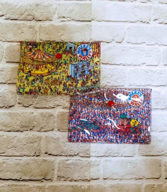 ウォーリーをさがせ!ポーチ2つセット WHERE'S WALLY? < アニメ/コミック/キャラクター  ウォーリーをさがせ!ポーチ2つセット WHERE'S WALLY?  < アニメ/コミック/キャラクターの