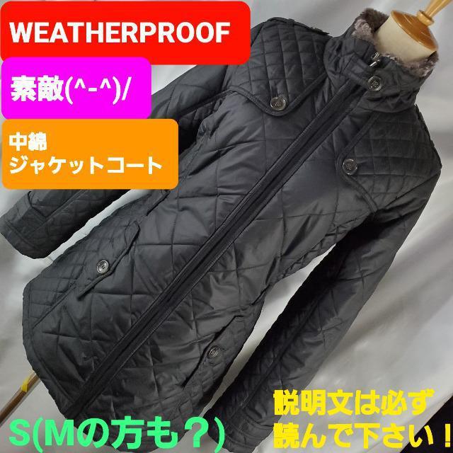 込み★312★WEATHERPROOF★ファー付き中綿ジャケットコート★S★ < 女性ファッション  込み★312★WEATHERPROOF★ファー付き中綿ジャケットコート★S★  < 女性ファッションの