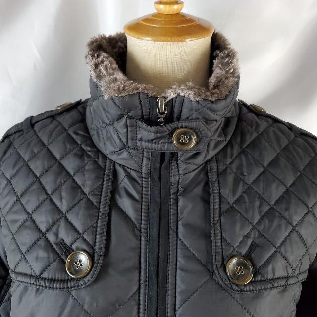 込み★312★WEATHERPROOF★ファー付き中綿ジャケットコート★S★ < 女性ファッション  込み★312★WEATHERPROOF★ファー付き中綿ジャケットコート★S★ < 女性ファッションの