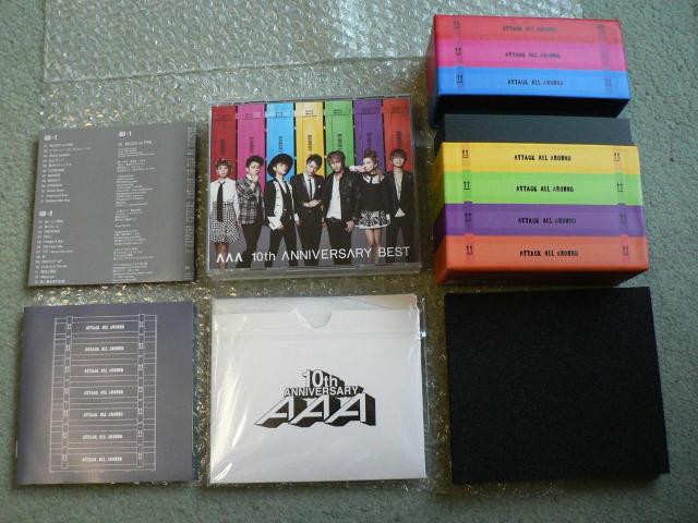 AAA『10th ANNIVERSARY BEST』【3CD+DVD+オリジナルミラー(鏡)】初回限定盤/トレカ付き < タレントグッズ  AAA『10th ANNIVERSARY BEST』【3CD+DVD+オリジナルミラー(鏡)】初回限定盤/トレカ付き < タレントグッズの
