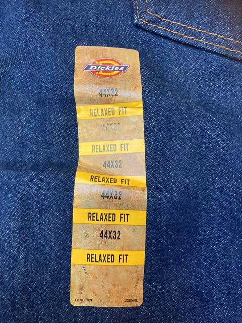 Dickies ディッキーズ  超大きいsize W44 リラックスフィット インディゴデニム ウエスト114cm < ブランド  Dickies ディッキーズ  超大きいsize W44 リラックスフィット インディゴデニム ウエスト114cm < ブランドの