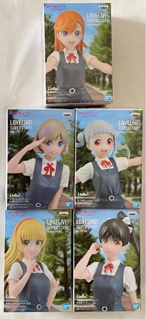 ラブライブ!スーパースター!!フィギュア 5体セット澁谷かのん 唐可可 嵐千砂都 平安名すみれ 葉月恋 < アニメ/コミック/キャラクター ラブライブ!スーパースター!!フィギュア 5体セット澁谷かのん 唐可可 嵐千砂都 平安名すみれ 葉月恋 < アニメ/コミック/キャラクターの