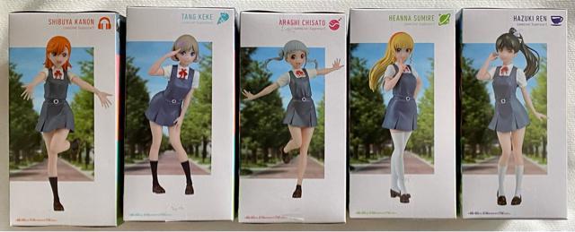 ラブライブ!スーパースター!!フィギュア 5体セット澁谷かのん 唐可可 嵐千砂都 平安名すみれ 葉月恋 < アニメ/コミック/キャラクター ラブライブ!スーパースター!!フィギュア 5体セット澁谷かのん 唐可可 嵐千砂都 平安名すみれ 葉月恋 < アニメ/コミック/キャラクターの