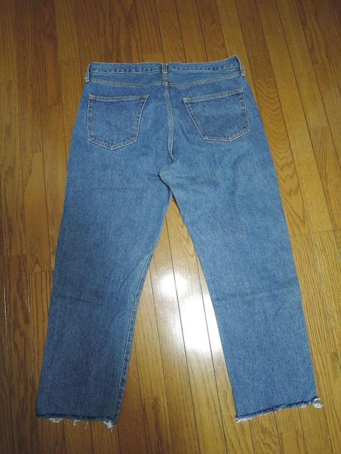 SOPHNET. ソフネットTAPERED DENIM カットオフデニム L インディゴ テーパード SOPH-180070 < ブランド SOPHNET. ソフネットTAPERED DENIM カットオフデニム L インディゴ テーパード SOPH-180070 < ブランドの