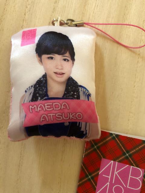 前田敦子☆ミニクッション型携帯クリーナーストラップ < タレントグッズ  前田敦子☆ミニクッション型携帯クリーナーストラップ  < タレントグッズの