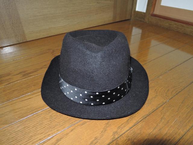 WACKO MARIA ワコマリア ラビット ハット M 黒 ドット柄リボン ウール 帽子 / 東京 HAT ROCKERS < ブランド  WACKO MARIA ワコマリア ラビット ハット M 黒 ドット柄リボン ウール 帽子 / 東京 HAT ROCKERS < ブランドの