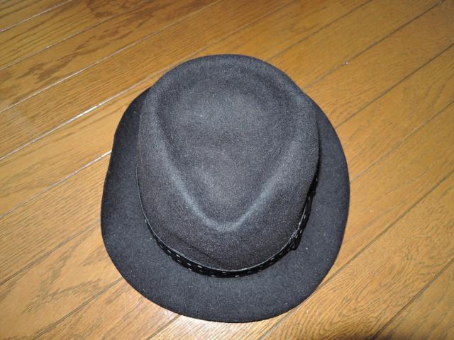 WACKO MARIA ワコマリア ラビット ハット M 黒 ドット柄リボン ウール 帽子 / 東京 HAT ROCKERS < ブランド  WACKO MARIA ワコマリア ラビット ハット M 黒 ドット柄リボン ウール 帽子 / 東京 HAT ROCKERS < ブランドの