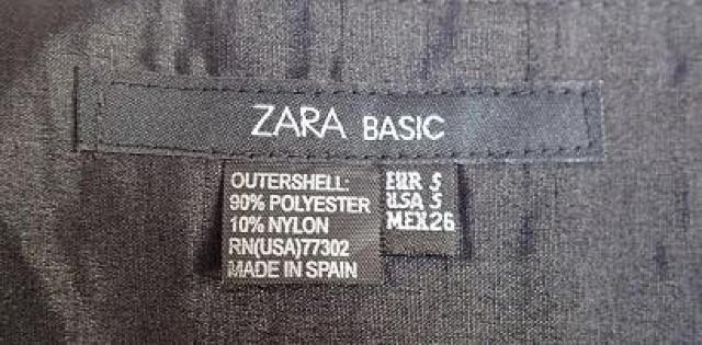 ◆ZARA BASIC  ザラベイシック/綺麗め通勤着 上品丈 フレアスカート フラワープリント柄/ブラック/サイズS < 女性ファッション  ◆ZARA BASIC  ザラベイシック/綺麗め通勤着 上品丈 フレアスカート フラワープリント柄/ブラック/サイズS < 女性ファッションの
